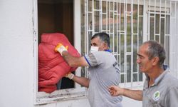 Ankara'daki evden bir kamyon çöp ve atık malzeme çıkarıldı