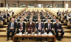 Anayasa Mahkemesi Başkanı Kadir Özkaya 111. dönem kaymakam adaylarıyla bir araya geldi