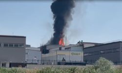 Ankara'da fabrika yangını