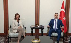 Bakan Fidan, BM Genel Sekreterinin Kıbrıs Şahsi Temsilcisini kabul etti