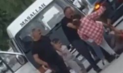 Çorum’da kadınların kavgası kamerada