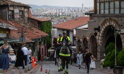 Ankara'da NATO zirvesi güvenliğine 'atlı polis' desteği