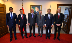 İYİ Parti Genel Başkanı Dervişoğlu, TÜSİAD heyetini kabul etti