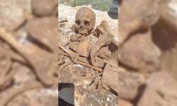 Malatya'da inşaat kazısında insan kemikleri bulundu