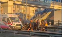 Motosiklet sürücüsünün öldüğü kazanın görüntüleri ortaya çıktı
