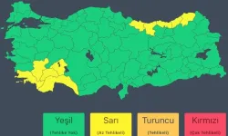 İçişleri Bakanlığından 10 il için "sarı" kodlu meteorolojik uyarı
