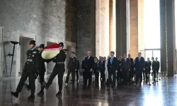 Türkiye'ye gelen NATO nezdindeki Daimi Temsilciler heyeti, Anıtkabir'i ziyaret etti