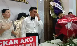 Damada düğünde altın yerine araç lastiği hediye etti