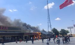 Konya'da dinlenme tesisinde çıkan yangın söndürüldü