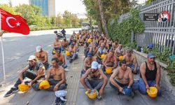 Madencilerin sesi başkentin farklı noktalarında yükseliyor