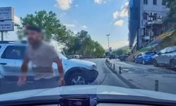 Trafikte tartıştığı sürücünün önünü kesti: 'Canım burnumda, kafanı keserim'