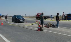Otomobil ile çarpışan motosikletin sürücüsü öldü