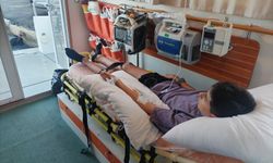 Leros’ta rahatsızlanan Türk genci deniz ambulansıyla Bodrum’a getirildi