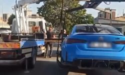 Plakası kapalı aracıyla drift atan sürücüye 281 bin TL ceza