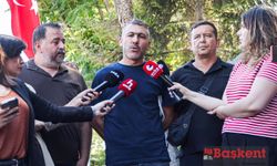 Maden işçileri bakanlıkta taleplerini anlattı