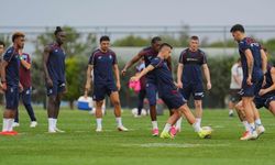 Trabzonspor, Ferencvaros maçı hazırlıklarına başladı