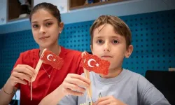 Millet Kütüphanesi'nde çocuklar için 30 Ağustos Zafer Bayramı etkinlikleri düzenlendi