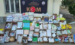 Uşak'ta 5 bin 958 kutu tarihi geçmiş hayvansal ilaç ele geçirildi