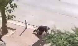 Yolda karşılaştığı husumetlisini bıçakla öldürdü; o anlar kamerada