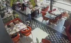 Zeytinburnu'nda restorana silahlı saldırı kamerada: 2 yaralı