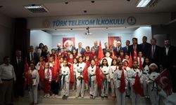 Çubuk'ta İlköğretim Haftası dolayısıyla tören düzenlendi