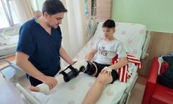 Niğde’de 13 yaşındaki çocuk hastaya ön çapraz bağ ameliyatı yapıldı