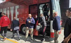 A Milli Futbol Takımı, Bursa'ya geldi