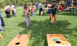 Çankaya parklarında ahşap oyunlarla eğlence başladı