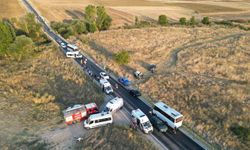 Edirne'de zincirleme kaza: 6 yaralı