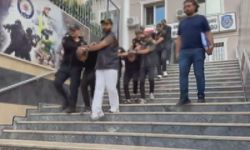 Kağıthane'de servis araçlarını ateşe veren 9 şüpheli tutuklandı