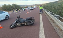 Kamyona arkadan çarpan motosikletin sürücü hayatını kaybetti