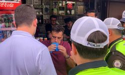 Kaza yapan sürücü alkolmetreyi üflemek yerine içine çekti