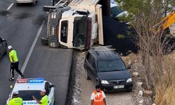 Malatya'da kamyonun çarptığı yaya ağır yaralandı