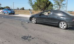 Otomobilin çarptığı motosikletin sürücüsü öldü