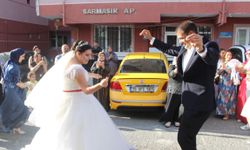 Özel gereksinimli Esmanur'un gelinlik giyme hayali gerçek oldu