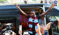 Trabzonspor'un yeni transferi Franculino Dju, Trabzon'a geldi