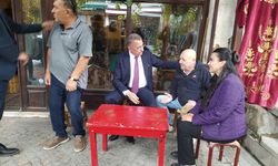 Fuat Oktay, Ulus’ta vatandaş ve esnafla buluştu