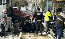Ankara'da 2 aracın çarpıştığı kazada 5 yaralı