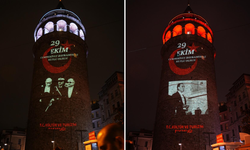 Galata Kulesi'nde 29 Ekim'e özel Atatürk gösterisi