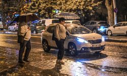 Başkentte sağanak etkili oldu