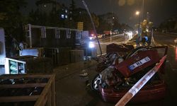 Ankara'da kamyon ile otomobil çarpıştı, 3 kişi yaralandı