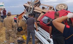 Diyarbakır’da devrilen kamyonetteki 5 işçi yaralandı