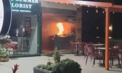Etiler'de restoran alev alev yandı