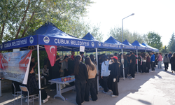 Çubuk'ta öğrencilerden Türk Silahlı Kuvvetlerini Güçlendirme Vakfına destek kermesi