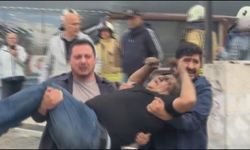 8 katlı binada yangın; mahsur kalan 14 kişi kurtarıldı