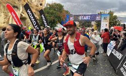 Kapadokya Ultra Trail'de 14K parkuru tamamlandı