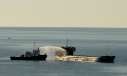 Karadeniz’de saldırıya uğrayan gemi, Giresun açıklarına sürüklendi