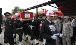 Şehit uzman çavuş Mustafa Aslan, son yolculuğuna uğurlandı