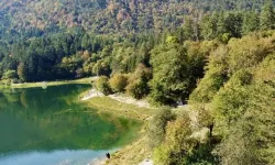 Sülüklü Göl Tabiat Parkı sonbahar renklerine büründü