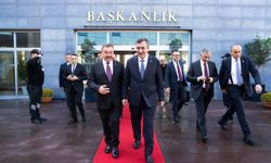 Cumhurbaşkanı Yardımcısı Cevdet Yılmaz’dan Gölbaşı Belediyesine ziyaret
